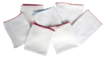 Dishcloth Standard Bleached X10