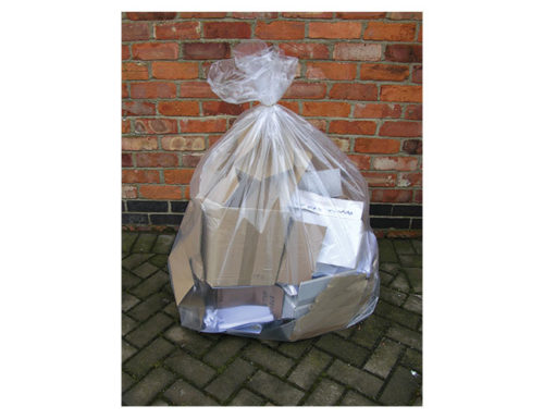 Clear H/Duty Refuse Sacks