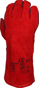 Red Welders Gauntlet